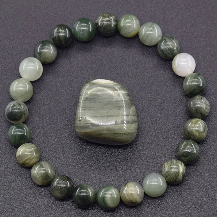 Natural Stone Healing Bead Bracelet for Balance