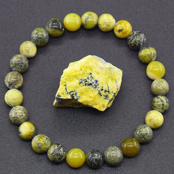 Natural Stone Healing Bead Bracelet for Balance
