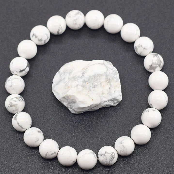 Natural Stone Healing Bead Bracelet for Balance