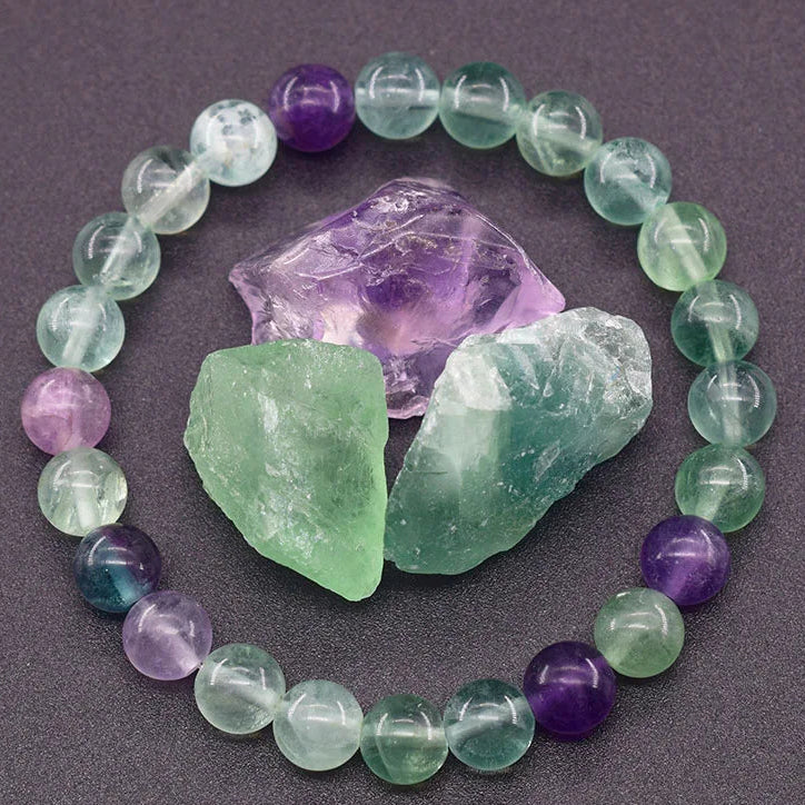 Natural Stone Healing Bead Bracelet for Balance