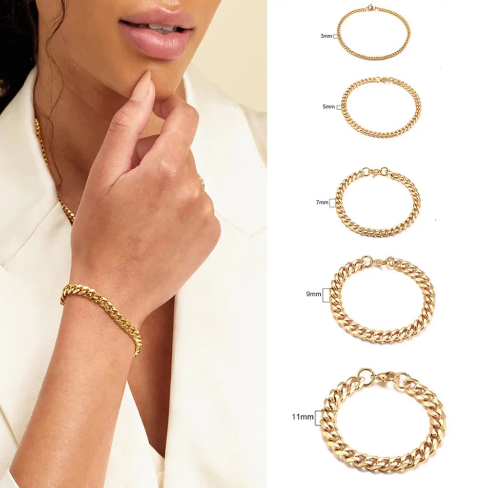 Chain Bangle Bracelet