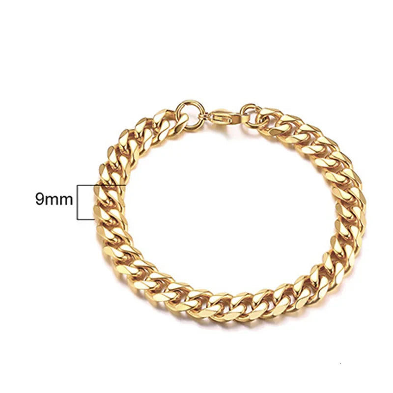 Chain Bangle Bracelet