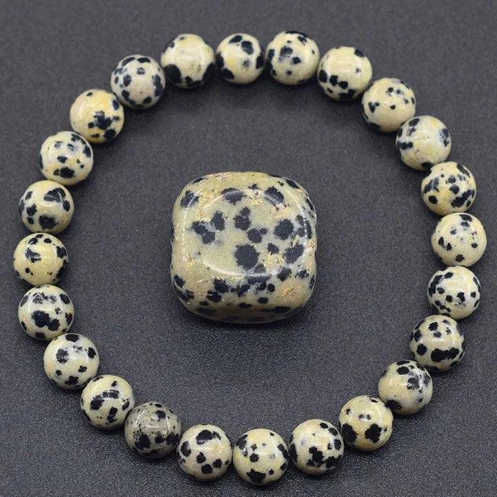 Natural Stone Healing Bead Bracelet for Balance