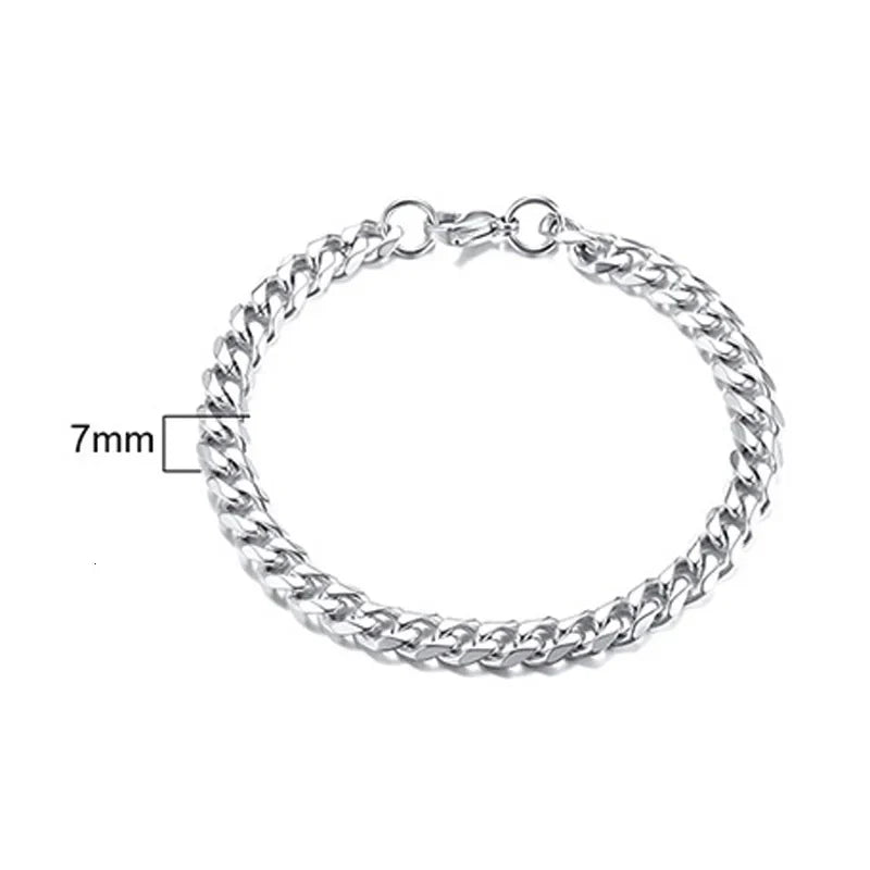 Chain Bangle Bracelet