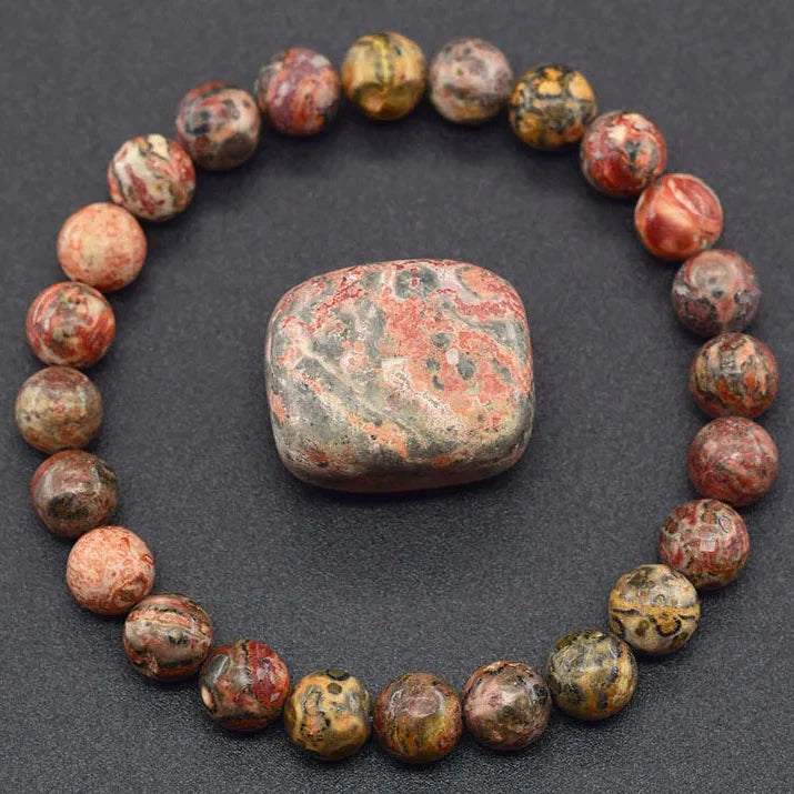 Natural Stone Healing Bead Bracelet for Balance