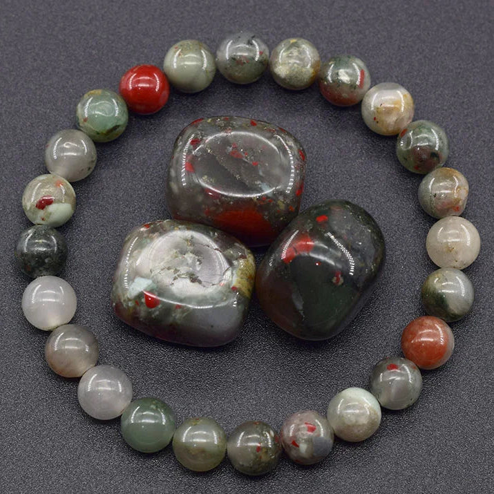 Natural Stone Healing Bead Bracelet for Balance